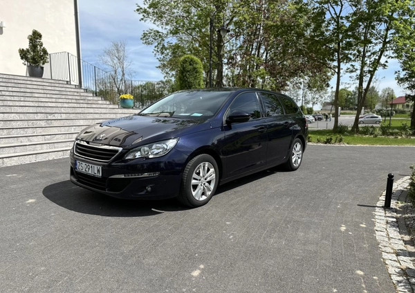 Peugeot 308 cena 43665 przebieg: 175000, rok produkcji 2017 z Szczebrzeszyn małe 22